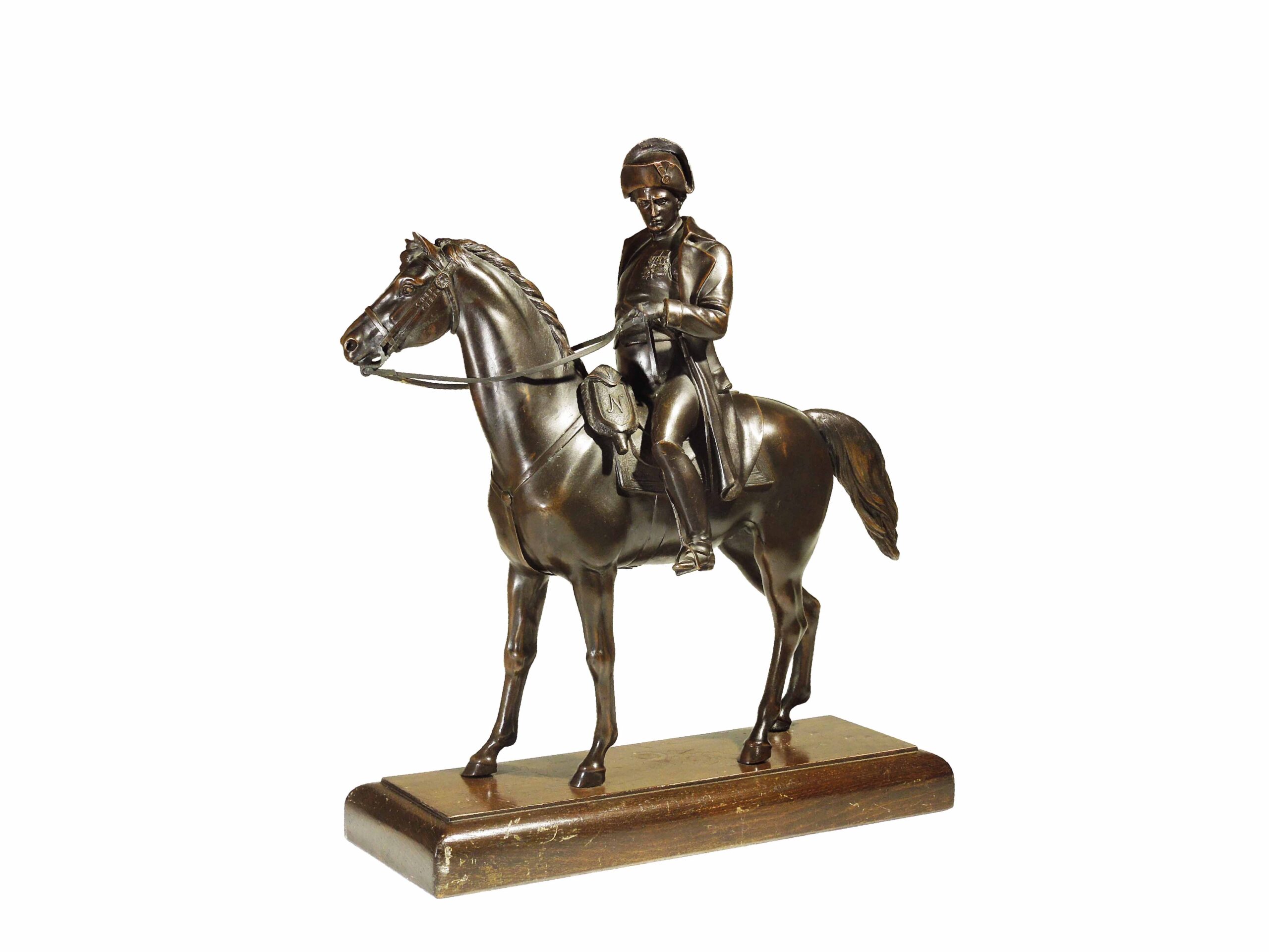 Napoleon Bonaparte jako vojevůdce na koni