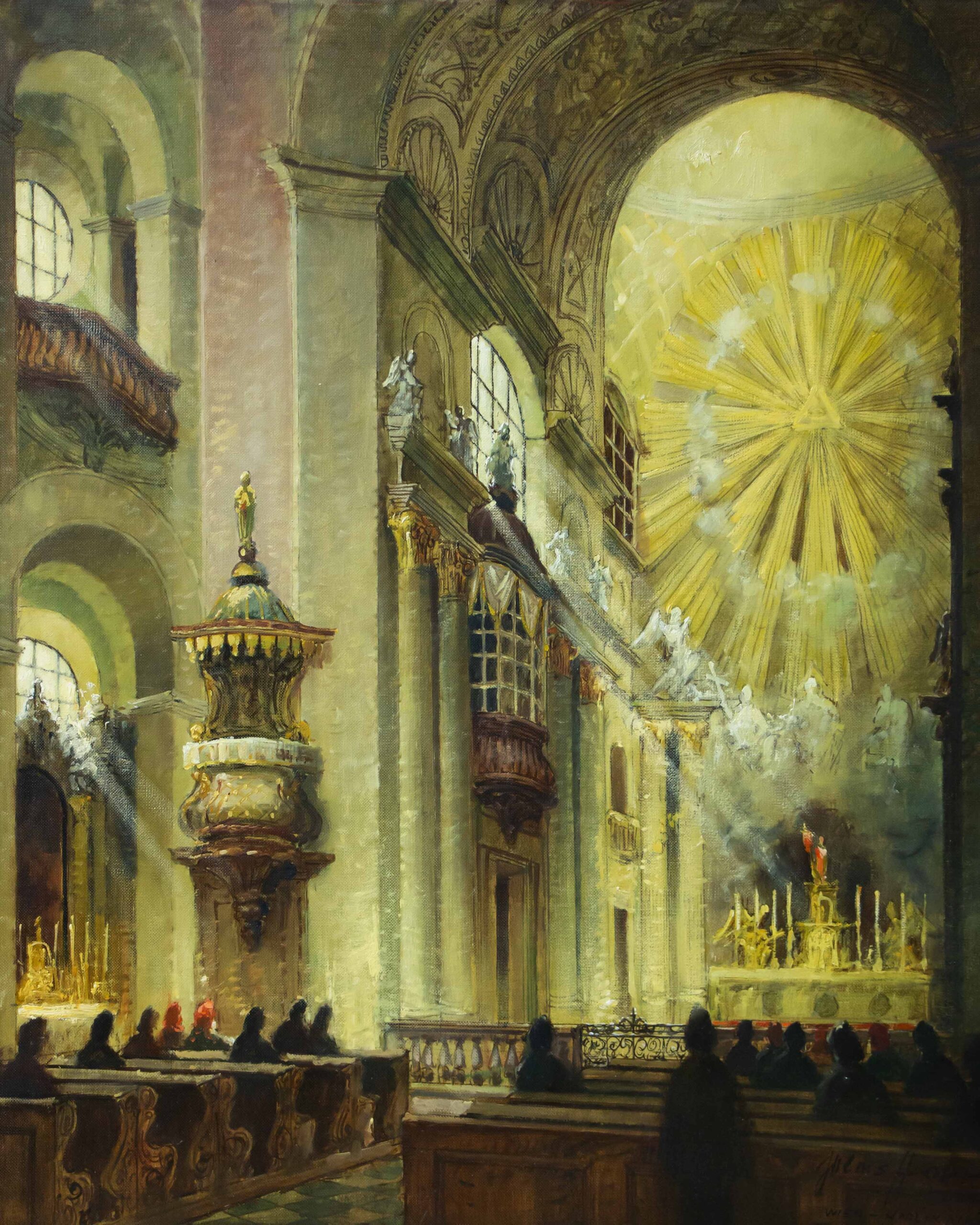 Julius Horn, Kostel svatého Karla Boromejského ve Vídni 2