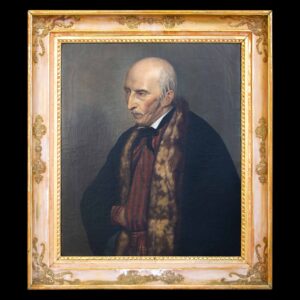 Portrét staršího muže, Polsko, 19. stol.